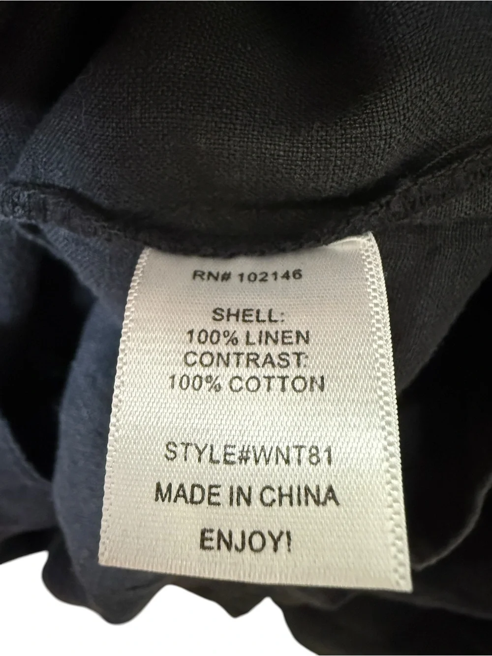 Michael Stars Small LINEN Charcoal Long-Sleeve Asymmetrical Zip Shirt Dress